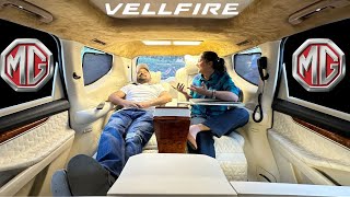 MG Gloster को बनाया Luxury Vellfire Lounge 😍 First Time In India 🔥 [upl. by Mann733]