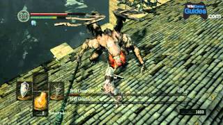 Dark Souls Walkthrough  Bell Gargoyles Boss Fight Gargoyle Tail Axe amp Ringing the First Bell Part 018 [upl. by Karlyn]