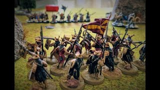 Easterlings Vs Dwarves 600pt MESBG Battle Report [upl. by Britt]