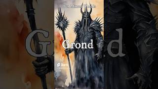 Tales of Tolkien The Origins of Grond Hammer of the Underworld lordoftheringslore lotr tolkien [upl. by Odidnac703]