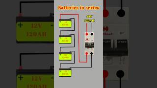 Batteries series and parallel connection diagram electical trending wiring [upl. by Atnek]