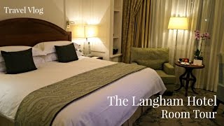 Langham Hotel London Room Tour  London Five Star Hotel  Lux Life [upl. by Inot]