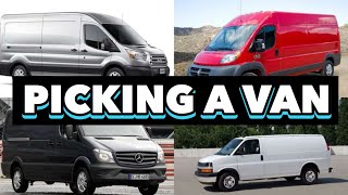 CHOOSING A VAN FOR EXPEDITING [upl. by Schmitt]