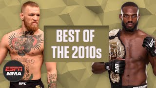 The best MMA fights of the decade McGregor vs Diaz Jones vs Gustafsson and more  ESPN MMA [upl. by Atled]