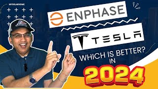 Tesla Solar vs Enphase Solar The Ultimate Comparison [upl. by Eimerej598]