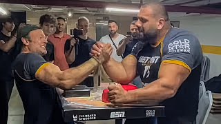 DEVON VS LEVAN ARMWRESTLING AT EAST VS WEST 13 [upl. by Sardella]