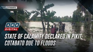 State of calamity declared in Pikit Cotabato due to floods  ANC [upl. by Nelleeus396]