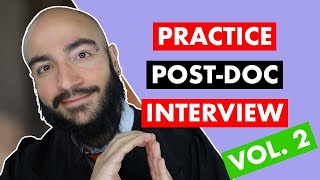 How To Answer Postdoc Interview Questions  Practice Answering Postdoc Interview Questions [upl. by Idolla]