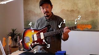 Guitar Tech Tips  Fender Jazzmaster Deep Dive Setup [upl. by Akenihs]