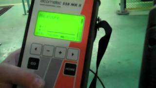 Elcometer 550 at a stabilizer bar manufacturer [upl. by Roselyn]