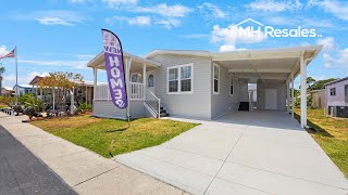 New 2023 Jacobsen Manufactured Home 2 Bed 2 Bath Covered Porch Dog Friendly La Plaza Clearwater FL [upl. by Kearney]