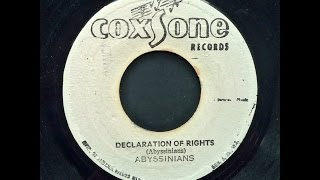 Abyssinians  Declaration Of Rights amp Dub Of Rights [upl. by Myca]