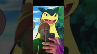 Who’s backstory is worse Typhlosion or Slaking🤔 pokemon shorts anime slaking typhlosion [upl. by Atenek]