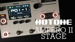 Hotone Ampero II Stage CDCM HD Gen 2 Amp Modeler  Effects Processor Stereo [upl. by Mountfort]