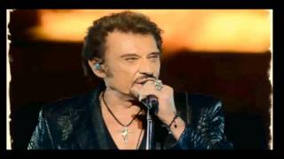 Ceux qui parlent aux étoiles  Johnny Hallyday [upl. by Bordie905]