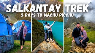 WHAT TO EXPECT 5 day Salkantay Trek to Machu Picchu i almost quit [upl. by Aserahs]