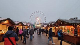 Weihnachtsmarkt am Roten Rathaus Berlin Mitte🇩🇪🇩🇪🇩🇪Christmas Market 2022 Germany [upl. by Nolham875]