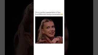 Best memes on the internet part 80 🤣 Millie Bobby Brown shorts celebrity funny fyp memes [upl. by Ardeth]