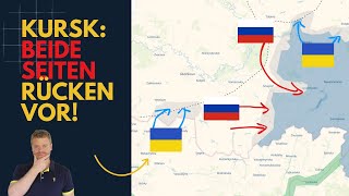 Kursk BEIDE Seiten rücken vor Ukraine Lagebericht 358 und QampA [upl. by Inoj330]