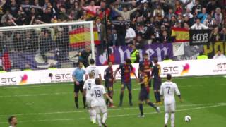 Cristiano Ronaldo Freekick  vs FC Barcelona 02032013 [upl. by Jezreel]