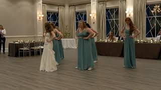 SURPRISE Bride and Bridesmaids Wedding Dance [upl. by Eitsyrc388]