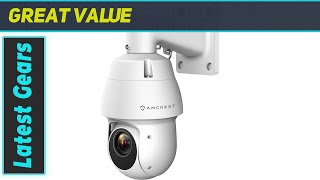 reviewAmcrest 4MP AI PTZ POE IP Camera with HumanVehicle Detection and Night Vision [upl. by Novla]