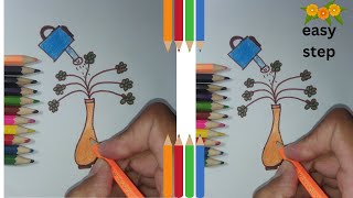 beautiful drawing for kids  easy drawing for kids  step by step drawingkids [upl. by Monroe]