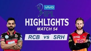 IPL 2019 Full Highlights quotRCB vs SRHquot Full Match Highlights Today [upl. by Erida]