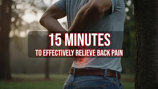 How to REDUCE back pain simply in just 15 minutes a day [upl. by Pascha]