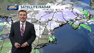 Video Some additional snowfall as noreaster pulls away [upl. by Ilsa]