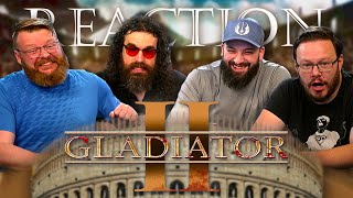 Gladiator II Official Trailer REACTION [upl. by Adall]