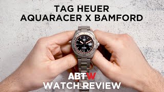 TAG Heuer Aquaracer x Bamford Watch Review  aBlogtoWatch [upl. by Yrrehs550]