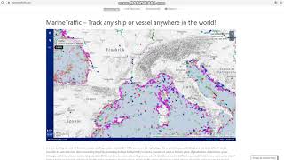 Marine Traffic  How to use it [upl. by Goodwin]