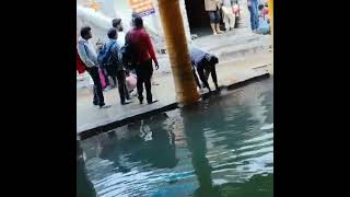 Natural hot water spring of badrinath [upl. by Saraiya]