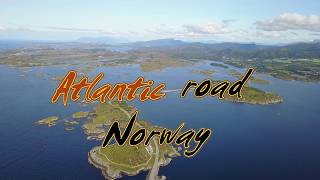 Storseisundet bridge from Atlantic Road Norway 4K [upl. by Taam]