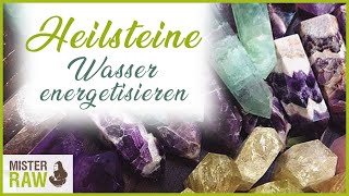 Heilsteine  Die günstigste Methode zur Wasserenergetisierung und Mineralisierung [upl. by Drummond]