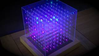 8x8x8 RGB LED Cube [upl. by Goth]