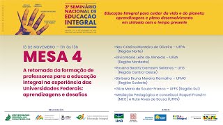 3º Seminário Nacional de Educação Integral  1311 [upl. by Adnamahs]