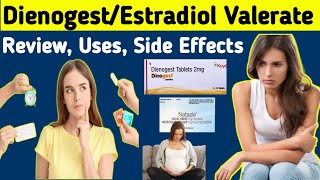 Dienogest tablets 2mg in hindi  Estradiol valerate tablets 2mg kis kaam aati hai  UsesDose [upl. by Edan709]