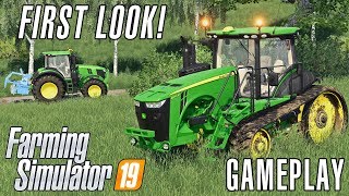 Farming Simulator 19  First Look Gameplay [upl. by Regni]