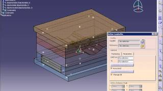 CATIA V5  Mold Tooling Creation MTE [upl. by Danaher21]