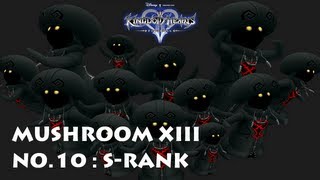 Kingdom Hearts II FM  Mushroom XIII no10 ・ SRank Strategy [upl. by Gildus]