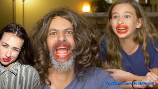 Becoming Miranda Sings Daddy Daughter DIY Makeover FAIL  Josh Darnit amp JohnnaMazing [upl. by Claude864]