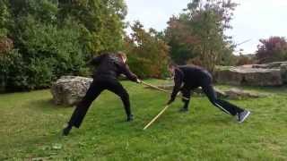 Stockkampf  Stab  Martial Arts Systematics Waffentraining  Regensburg  Sifu Thomas Luber [upl. by Wilma]