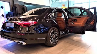 NEW 2022 MercedesBenz SClass 350d 4Matic  Interior Exterior Walkaround  Silver Star Showroom [upl. by Trinity]