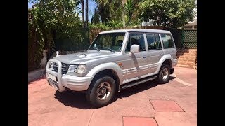 1999 Hyundai Galloper 25TD with Low Kms [upl. by Suryt700]