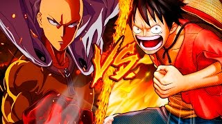 SAITAMA VS MONKEY D LUFFY ║ COMBATES MORTALES DE RAP ║ JAYF [upl. by Caritta]