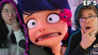 Our First Time WATHCING Miraculous Ladybug S1 E5  quotTimebreakerquot Cartoon Reaction [upl. by Atener714]