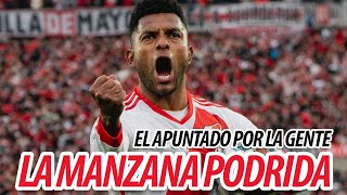 Borja se peleó con sus compañeros y le pidió aliento a la hinchada  Los conflictos en River [upl. by Retlaw]