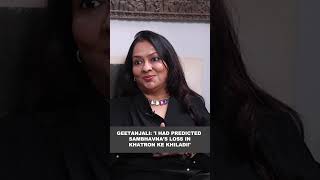 Geetanjali I had predicted Sambhavna Seths loss in Khatron Ke Khiladi [upl. by Enixam]